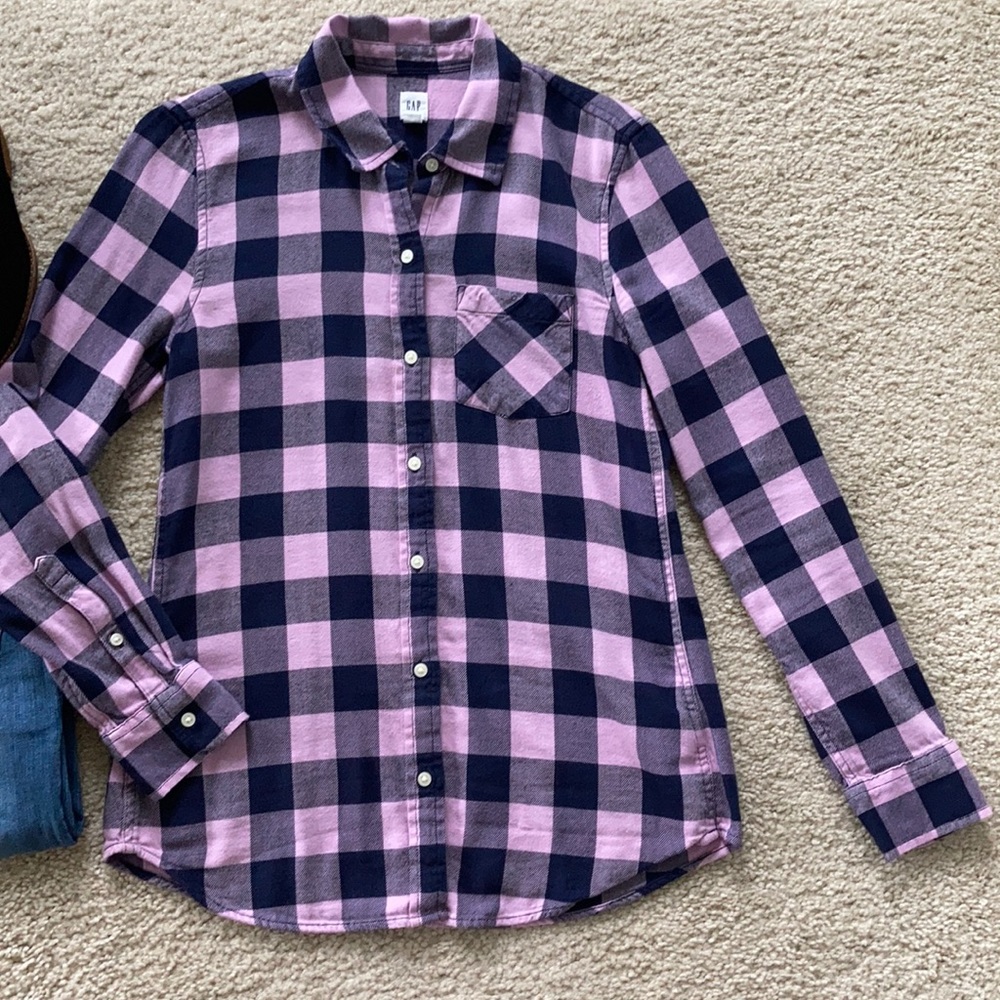 GAP Flannel Shirt - Picture 2 of 5